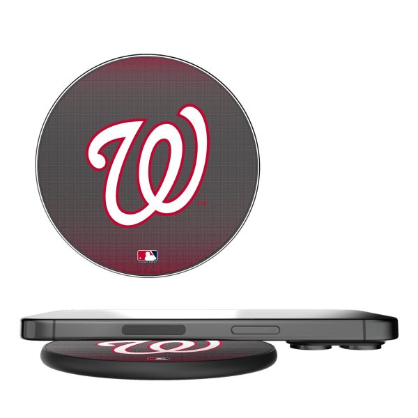 Washington Nationals Linen 15-Watt Wireless Charger Online Hot Sale