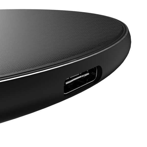 Miami Marlins Linen 15-Watt Wireless Charger Supply - Image 3