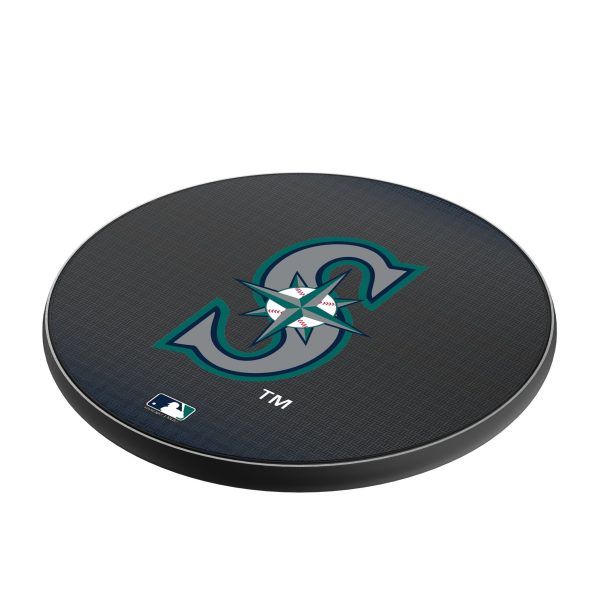 Seattle Mariners Linen 15-Watt Wireless Charger Fashion - Image 2
