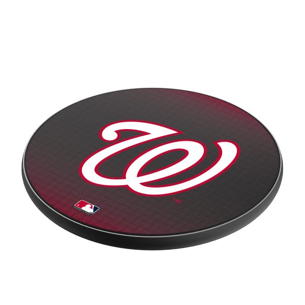 Washington Nationals Linen 15-Watt Wireless Charger Online Hot Sale - Image 2