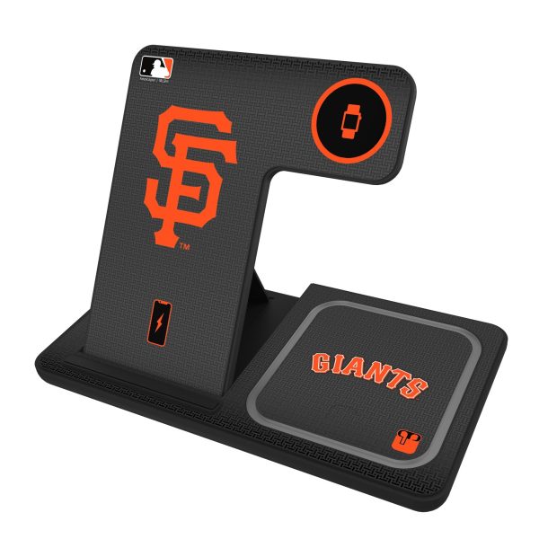 San Francisco Giants Linen 3 in 1 Charging Station For Discount