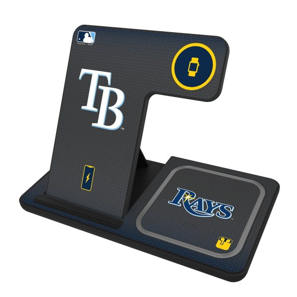 Tampa Bay Rays Linen 3 in 1 Charging Station Fashion