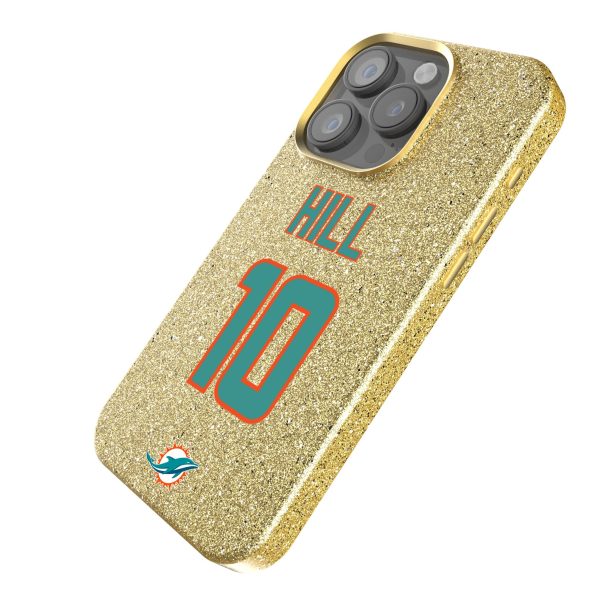 Tyreek Hill Miami Dolphins 10 Ready Bling Phone Case Sale - Image 2