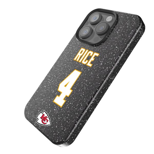 Rashee Rice Kansas City Chiefs 4 Ready Bling Phone Case Discount - Image 2