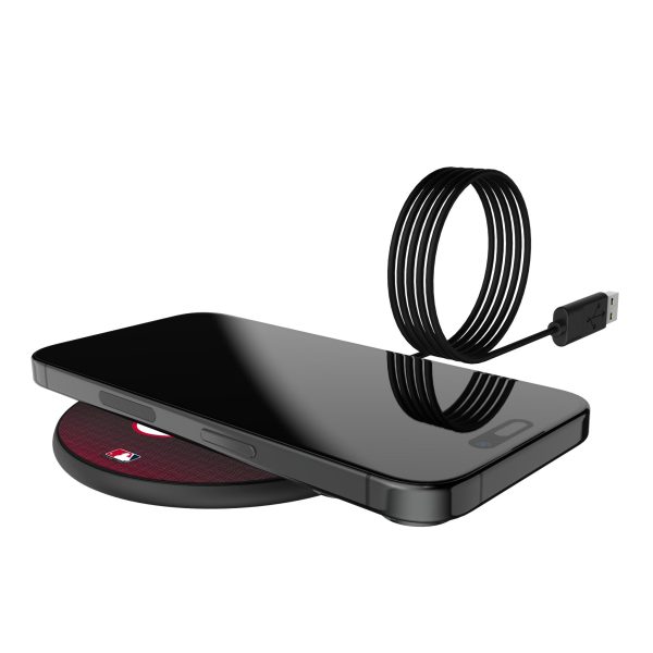 Washington Nationals Linen 15-Watt Wireless Charger Online Hot Sale - Image 5