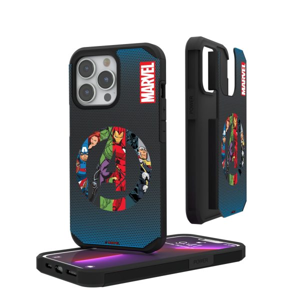 Marvel Avengers Avengers Grid Rugged Phone Case For Cheap