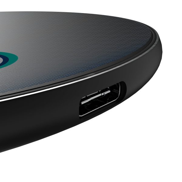Seattle Mariners Linen 15-Watt Wireless Charger Fashion - Image 3