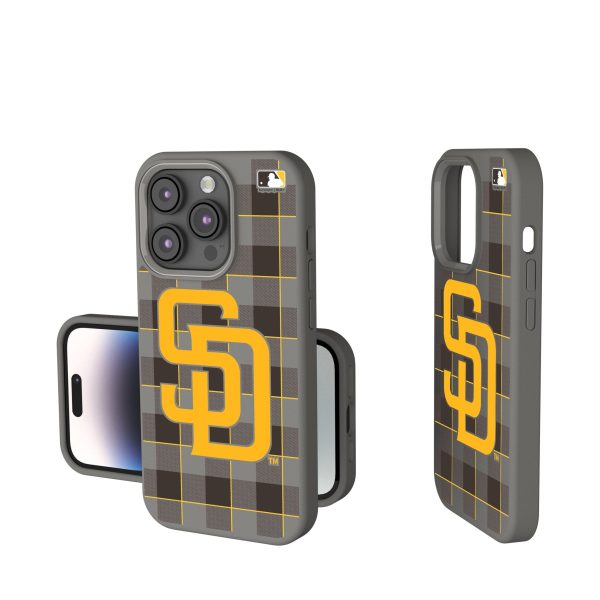 San Diego Padres Plaid Soft Touch Phone Case Fashion