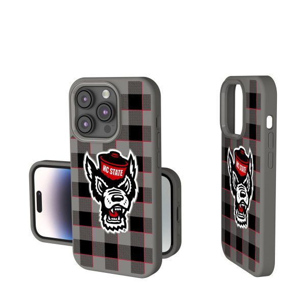 North Carolina State University Wolfpack Plaid Soft Touch Phone Case Online