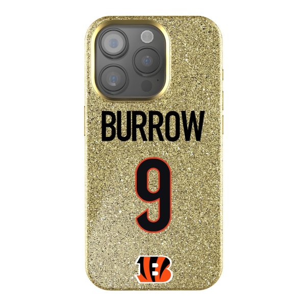 Joe Burrow Cincinnati Bengals 9 Ready Bling Phone Case Hot on Sale