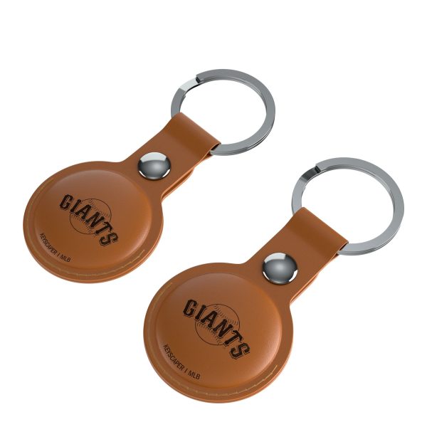 San Francisco Giants Burn Brown Airtag Holder 2-Pack Sale - Image 3