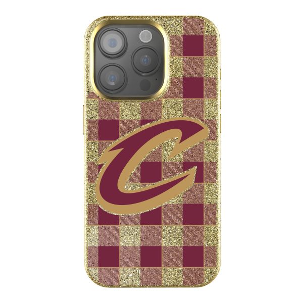 Cleveland Cavaliers Plaid Bling Phone Case Online