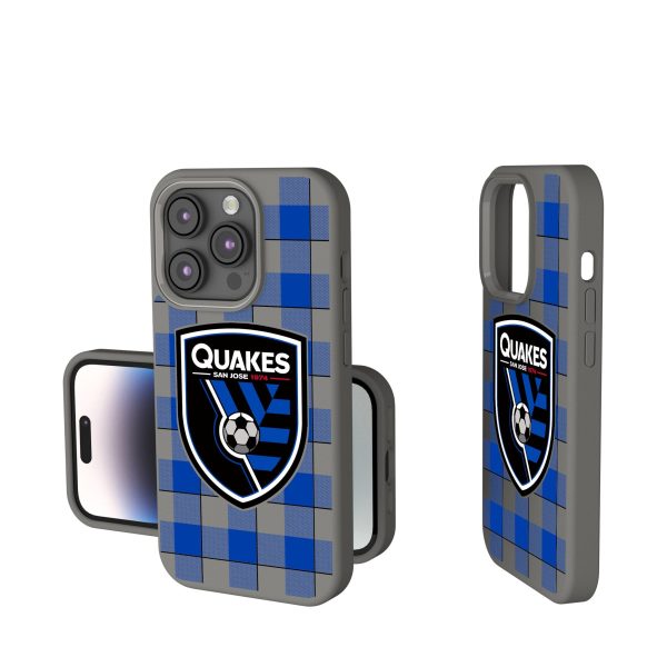 San Jose Earthquakes   Plaid Soft Touch Phone Case For Discount
