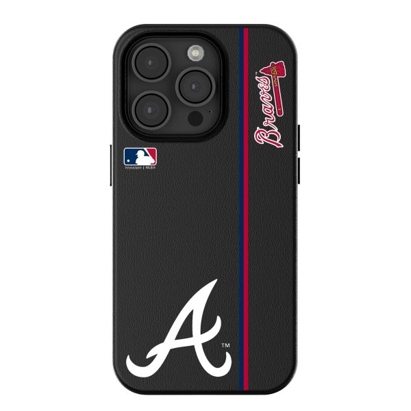 Atlanta Braves Sidebar MagSafe Compatible Phone Case for Apple iPhone Discount