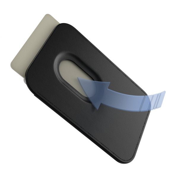 Tampa Bay Rays Paisley Black Magnetic Credit Card Wallet Online Sale - Image 3
