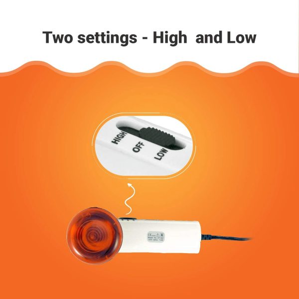 Red Light Therapy Infrared Heating Wand by Theralamp on Sale - Image 4