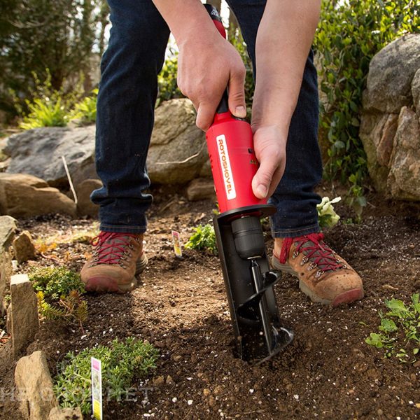 RotoShovel 22 Inch Electronic Handheld Powered Shovel and Auger Supply - Image 3