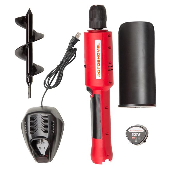 RotoShovel 22 Inch Electronic Handheld Powered Shovel and Auger Supply - Image 5
