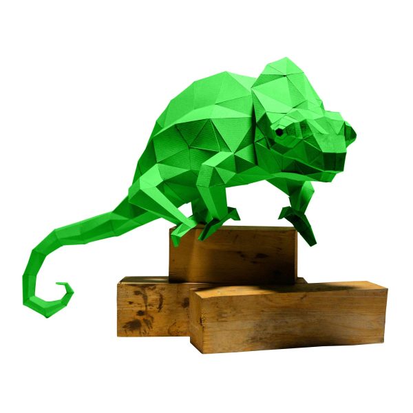 Chameleon 3D Papercraft Model For Sale - Image 4