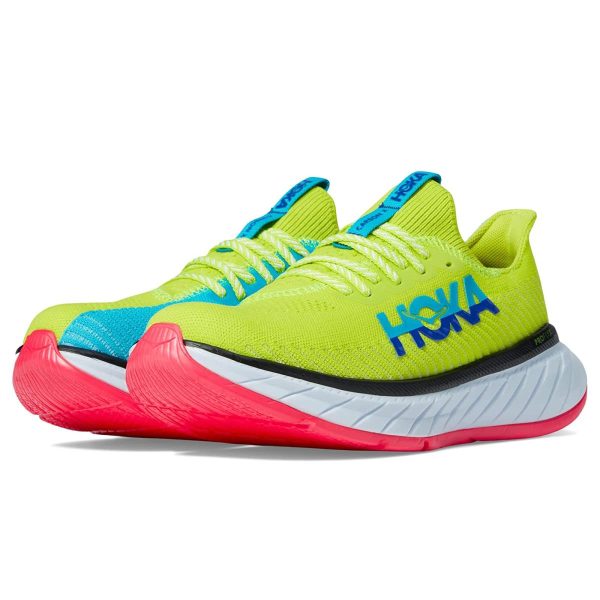 Hoka Carbon X 3 Women s Racing Running Shoe - Evening Primrose   Scuba Blue - Size 11 Sale - Image 2