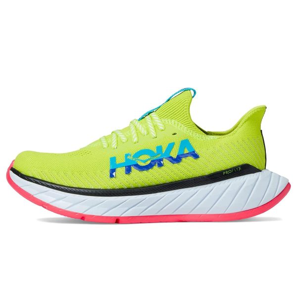 Hoka Carbon X 3 Women s Racing Running Shoe - Evening Primrose   Scuba Blue - Size 9 Online Sale